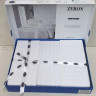 Постельное белье Zeron Satin Stripe white евро