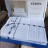 Постельное белье Zeron Satin Stripe white евро
