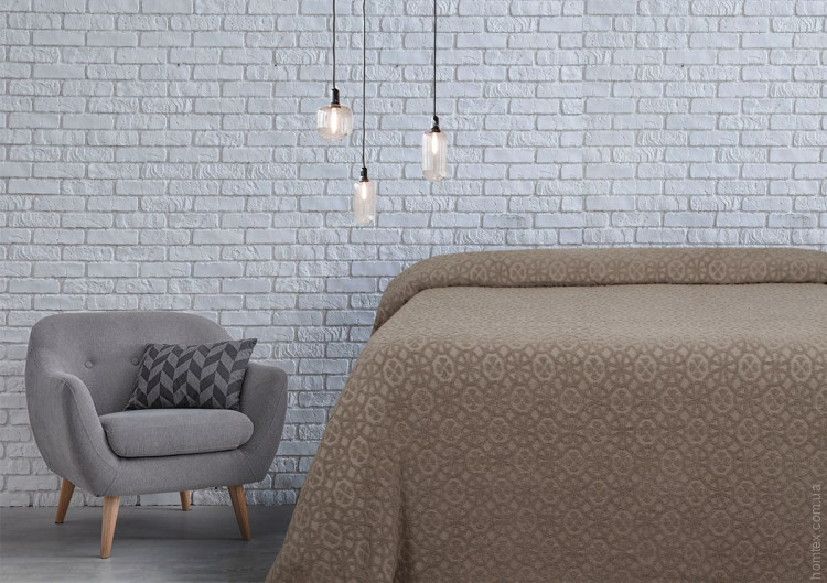 Простынь махровая Lotus Deco мокко 200x220 см