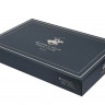 Постельное белье Beverly Hills Polo Club 001 Dark Blue ранфорс евро
