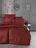 Постельное белье First Choice Modalife cinnamon сатин Delux евро