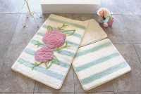 Коврик для ванной Chilai Home ROSE LINE ECRU 50х60 см