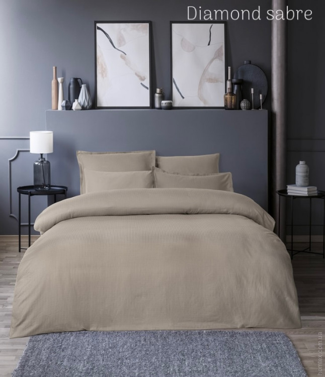 Постільна білизна Altinbasak сатин жаккард Delux Diamond sabre євро