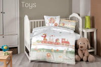 Постільна білизна First Choice сатин 3D Toys для малюків 