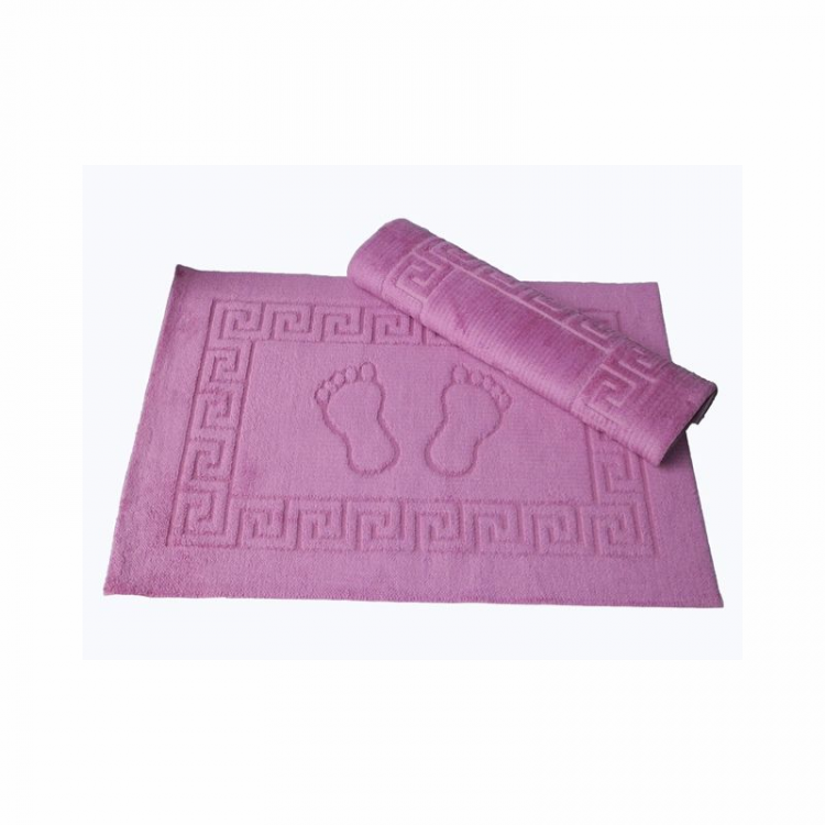 Коврик для ванной Lotus темно-розовый 50x70 см 
