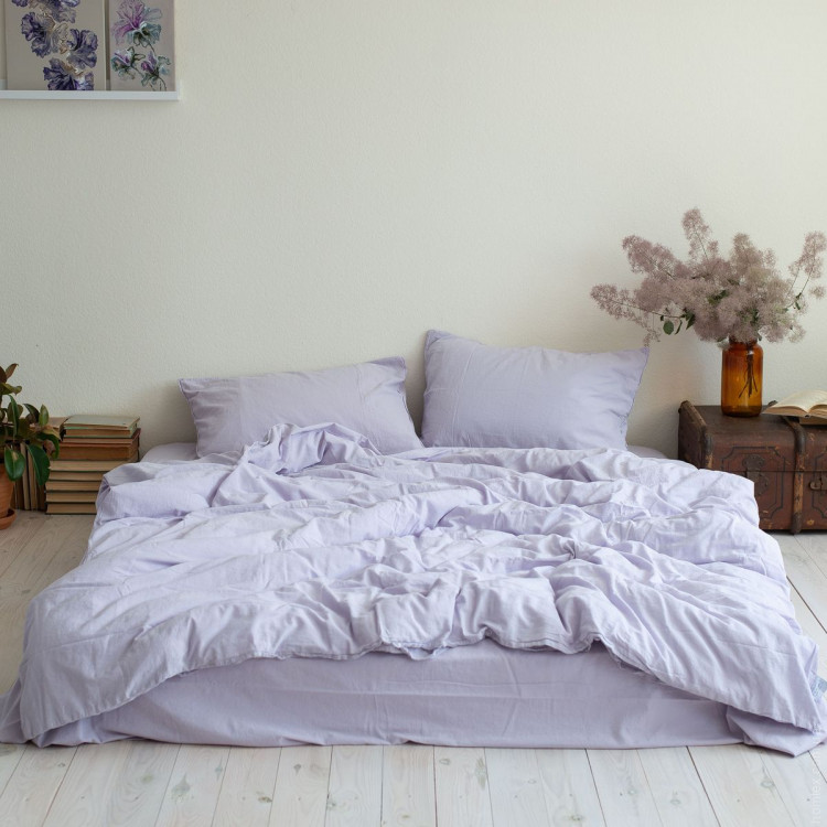 Постельное белье La Modno Elegant Lavender  Stonewashed евро