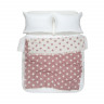 Плед Lotus Home Star throw бургунді 130х170 см