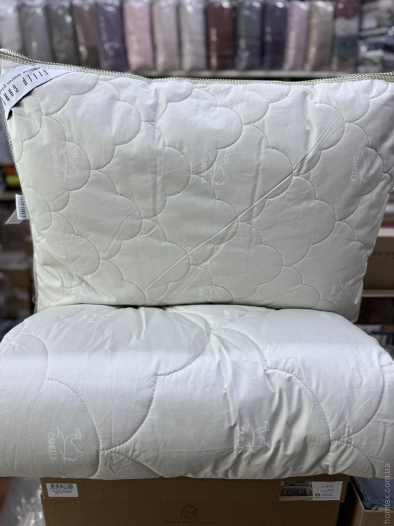 Подушка из верблюжьей шерсти Sleep Garden 50х70 см Одеяло из верблюжьей шерсти Sleep Garden 195х215 см