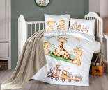 Постільна білизна First Choice Baby Digital Satin Nirvana Riley з пледом-покривалом для малюків