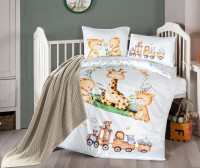 Постельное белье First Choice Baby Digital Satin Nirvana Riley с пледом-покрывалом для малышей