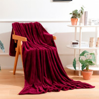 Плед Флісовий Love you Бордо 150х200 см 