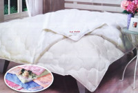 Одеяло Le Vele анталлергенное 195х215 см, двухслойное, белое