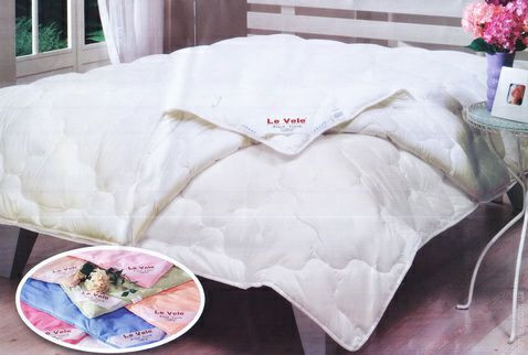 Одеяло Le Vele силиконизированное  195*215 см, двухслойное, белое