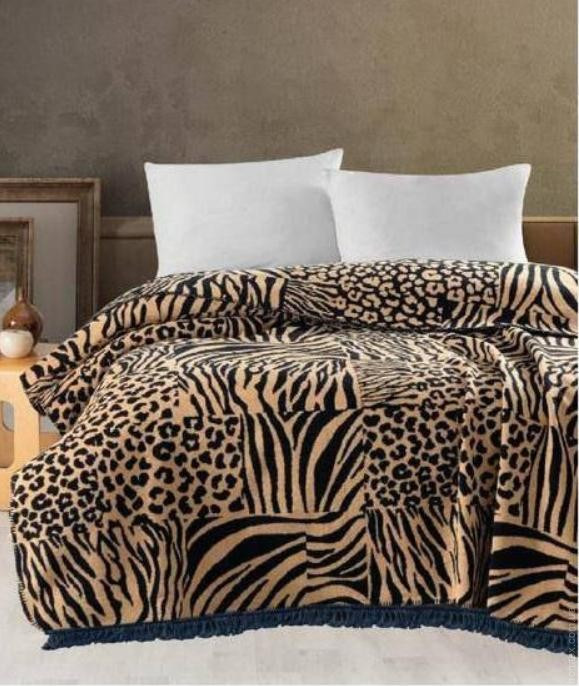 Плед бавовняний Vefa Wild 200x220 см