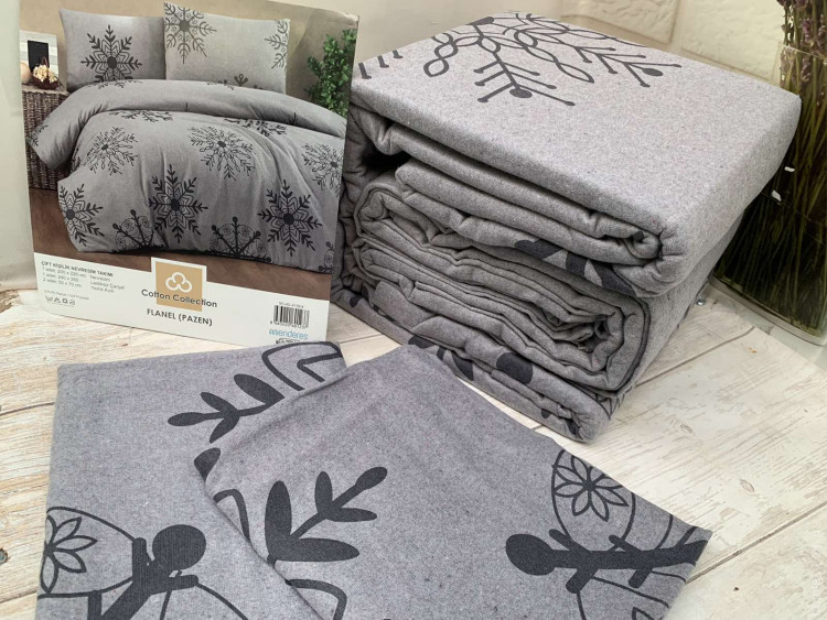 Постельное белье Cotton Collection фланель модель 25 евро