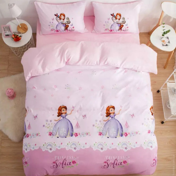 Пододеяльник Mirson 17-0086 Sofi бязь детский 110x140 см Пододеяльник Mirson 17-0086 Sofi бязь двуспальный 175х210 см