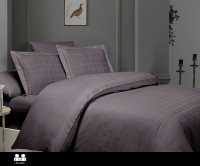 Постільна білизна First Choice Royce lilac сатин Delux евро Постільна білизна First Choice Royce lilac сатин Delux евро
