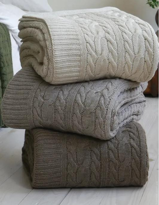 Плед La Modno Genova Beige 170x240 см