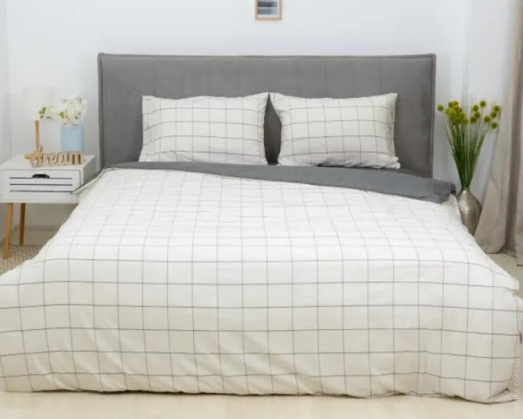 Постельное белье Вилюта вареный хлопок Wash 01 Геометрия евро