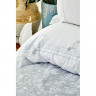 Набор постельное белье с покрывалом Karaca Home Mariposa gri евро 