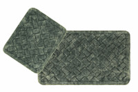 Набор ковриков Arya Hasir зеленый 60x100 см + 60х50 см