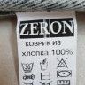 Набор ковриков Zeron Cotton Mat модель V3 50x60 см + 60x100 см, красный