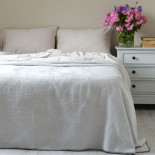 Плед La Modno Grain Milk Gray 200x220 см