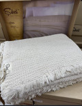 Муслиновое покрывало Sikel Sima Light Bej 210x240 см