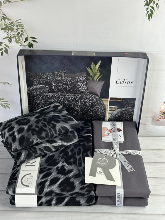 Постельное белье сатин Romeo Home Celine евро