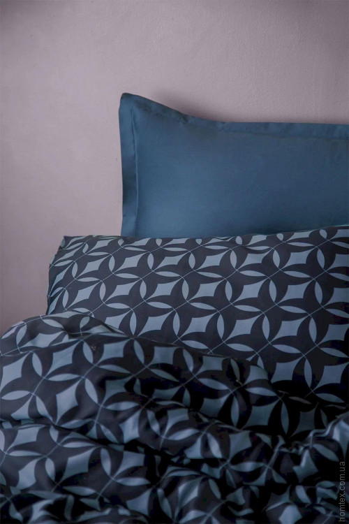Постільна білизна Issimo Home Mondo Blue (синя) євро