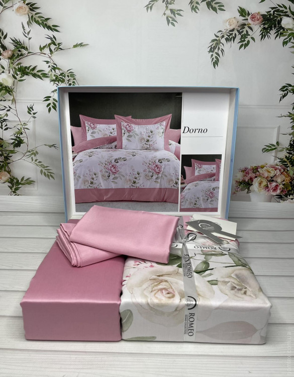 Постельное белье Romeo Home Dorno сатин Digital евро Постельное белье Romeo Home Dorno сатин Digital евро