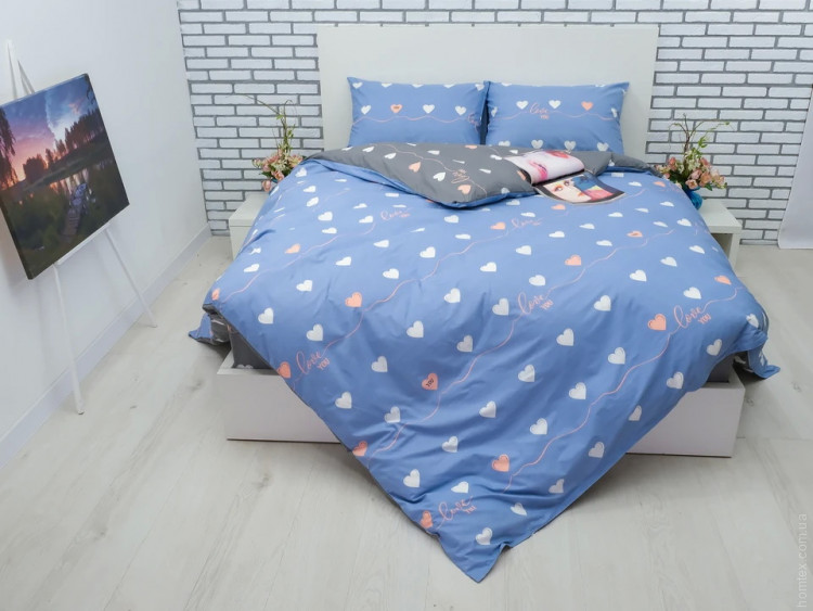 Постельное белье La Scala перкаль С-022 евро Постельное белье La Scala перкаль С-022 евро