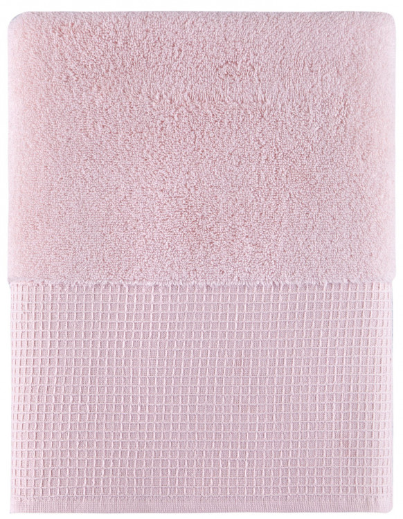Набор полотенец Arya Waffle Terry розовый 50x90 см +70х140 см