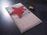 Килимок для ванної Confetti Sea Star Mercan 50x57 см