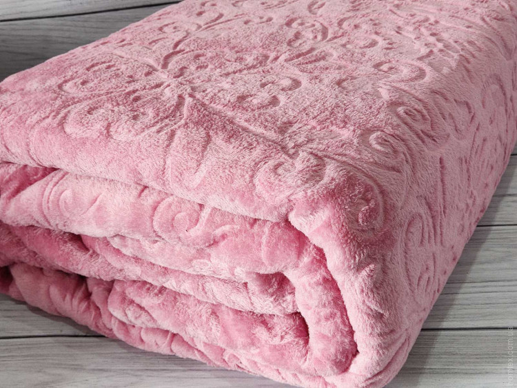 Плед Ozdilek Trendy 220x240 см светло-розовый