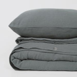 Постельное белье Barine Serenity grey серый евро