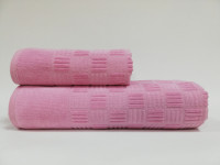 Набор полотенец Class Demore Pink 50x90 см + 90x150 см