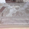 Покривало Gardines жаккардове Diva Bej 240x260 см з наволочками