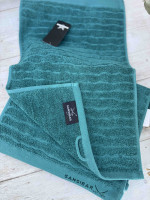 Набір махрових рушників для рук Sansibar 30х50 см - 6 шт. бірюзові