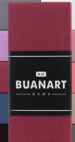 Простынь трикотажная на резинке Buanart bordo 180x200+30 см