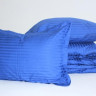 Наволочка Mirson Satin Stripe 30-0019 Blue 50x70 см сатиновая