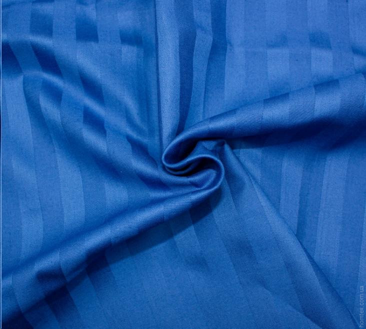 Наволочка Mirson Satin Stripe 30-0019 Blue 50x70 см сатиновая