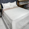 Покрывало жаккардовое My Bed lux 240х260 см с наволочками, молочное