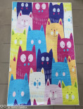 Коврик в детскую комнату Chilai Home Cats renkli V2 140х190 см