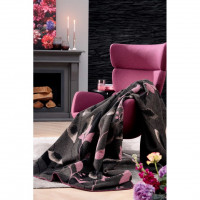 Плед Biederlack Wohndecke Dark Wine 150x200 см