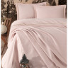Комплект постельного белья с вафельным покрывалом Ранфорс 220*240 Pike (ТМ Clasy) Makre v1