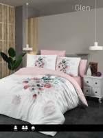 Постільна білизна First Choice Glen 3D satin полуторний