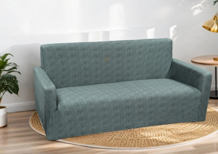 Чехол на диван трехместный трикотажный Love You модель 102-2