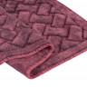 Набор ковриков Arya Hasir бордовый 60x100 см + 60x50 см