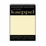 Простынь на резинке фланель Kaeppel 90-100х200+25 см лен